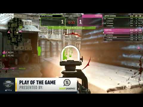 Damage 'SCUF play of the game' vs Optic | COD CWL Pro League.