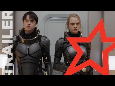 Valerian And The City Of A Thousand Planets Official Trailer- Cara Delevingne, Dane DeHaan