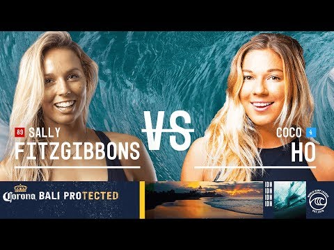 Sally Fitzgibbons vs. Coco Ho - Round of 16, Heat 4 - Corona Bali Protected W 2019