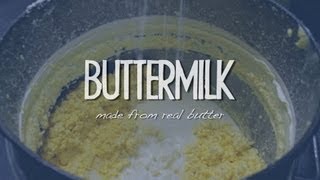 What is real Buttermilk