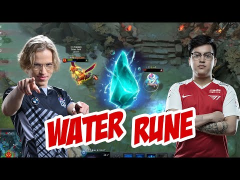 Water Rune Fight Over - Karl vs Topson #TI10