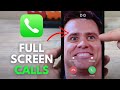 How To Enable Full Screen Picture For Incoming Calls On iPhone