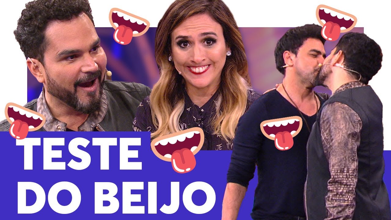 ZEZÉ DI CAMARGO OU LUCIANO: quem beija melhor? | Lady Night | Humor Multishow