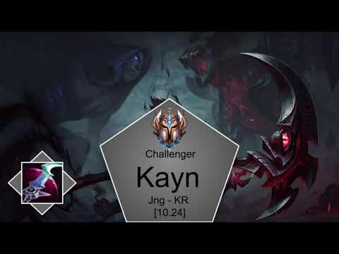 Kayn (Jng) vs Master Yi - KR Challenger Patch 10.24