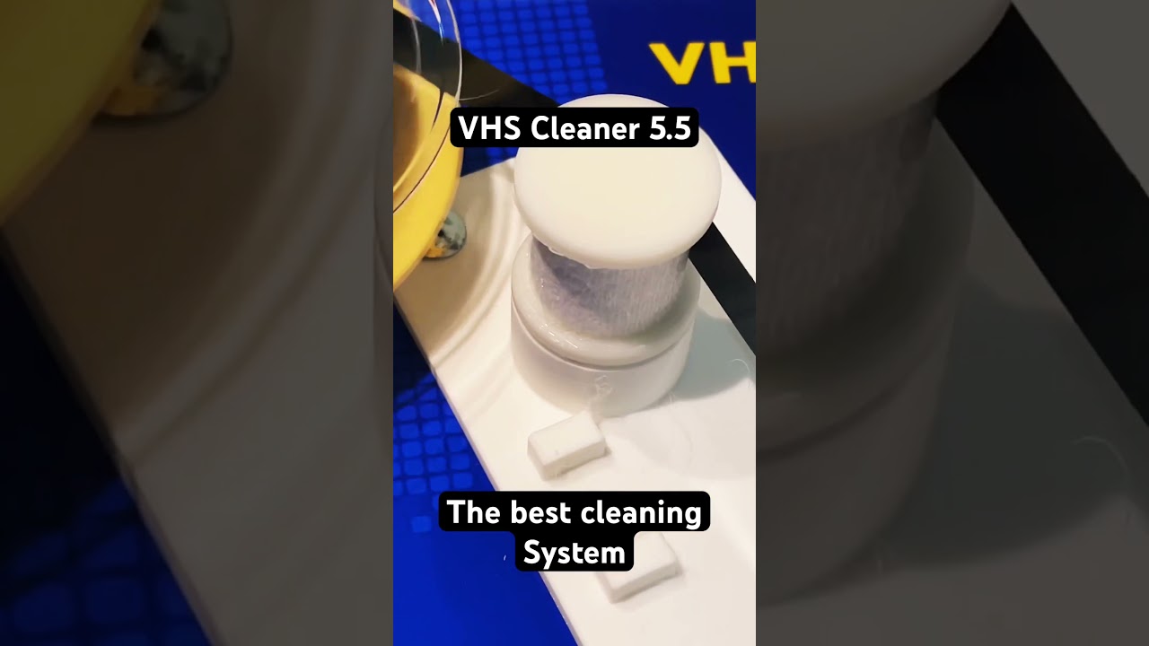 VHS Cleaner 5.5 - The best cleaning system for moldy vhs tapes