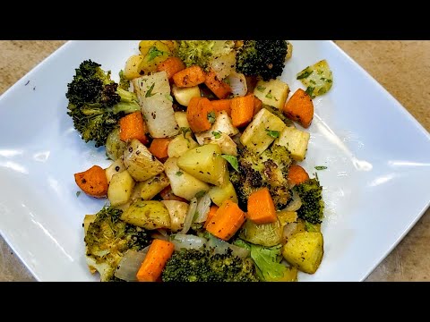 Spice up your side dish with Oven Roasted Veggies