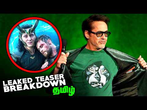 LEAKED ! Avengers Doomsday Cinemacon Tamil Trailer Breakdown (தமிழ்)