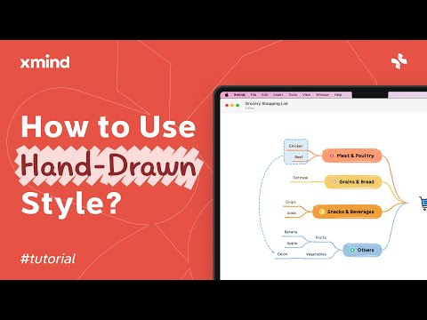 How to Use Xmind‘s Special Hand-Drawn Style? | Feature Tutorial