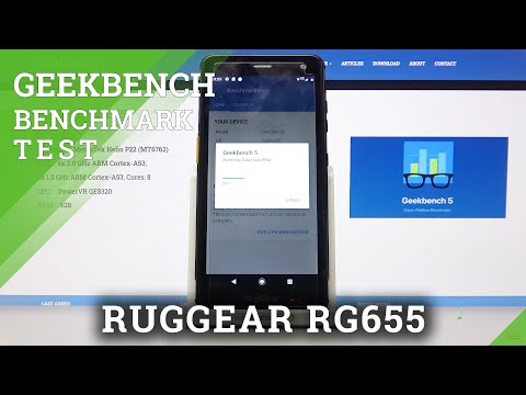 Ruggear RG655 - Geekbench 5 CPU Benchmark | Performance Test