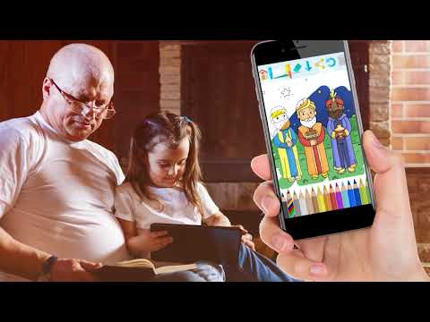 Bible coloring book Video