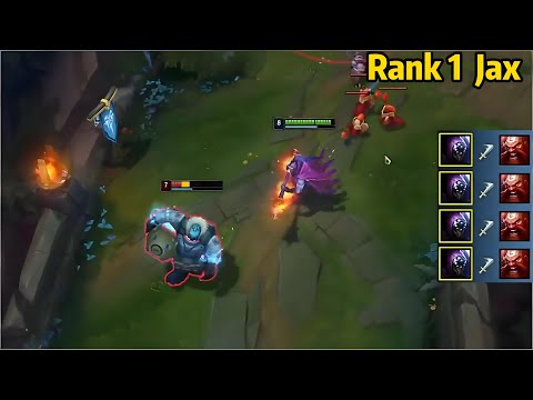 Rank 1 Jax: This 1100LP Jax is an Absolute MONSTER in Toplane!