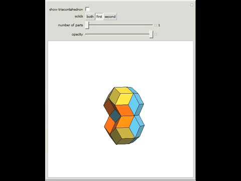 Two Solids Made from Golden Rhombic Solids