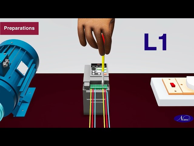 Perform speed control and reversing the direction of rotation of AC motor