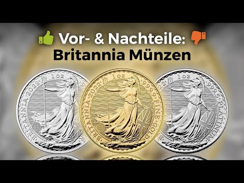 Britannia Gold, Silber & Platin: Vor- und Nachteile im Vergleich zu Maple Leaf Münzen
