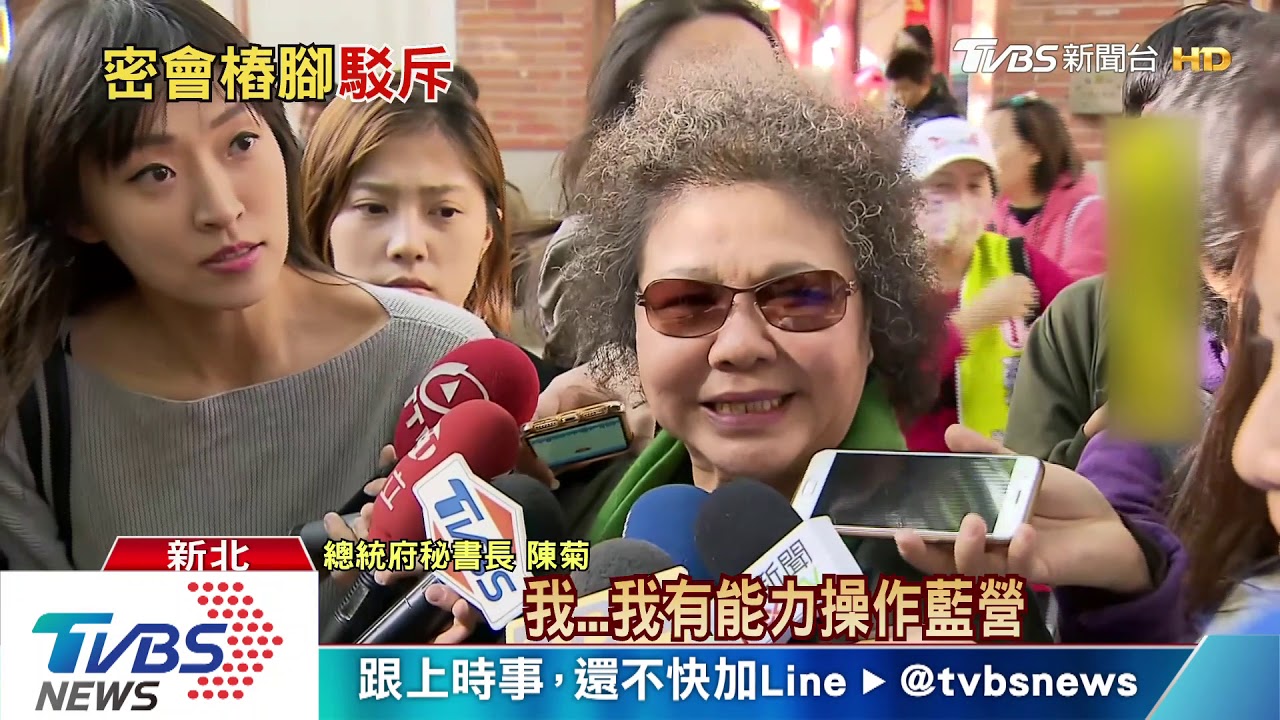 出手助蕭美琴?被爆密會藍樁腳 陳菊驚駁