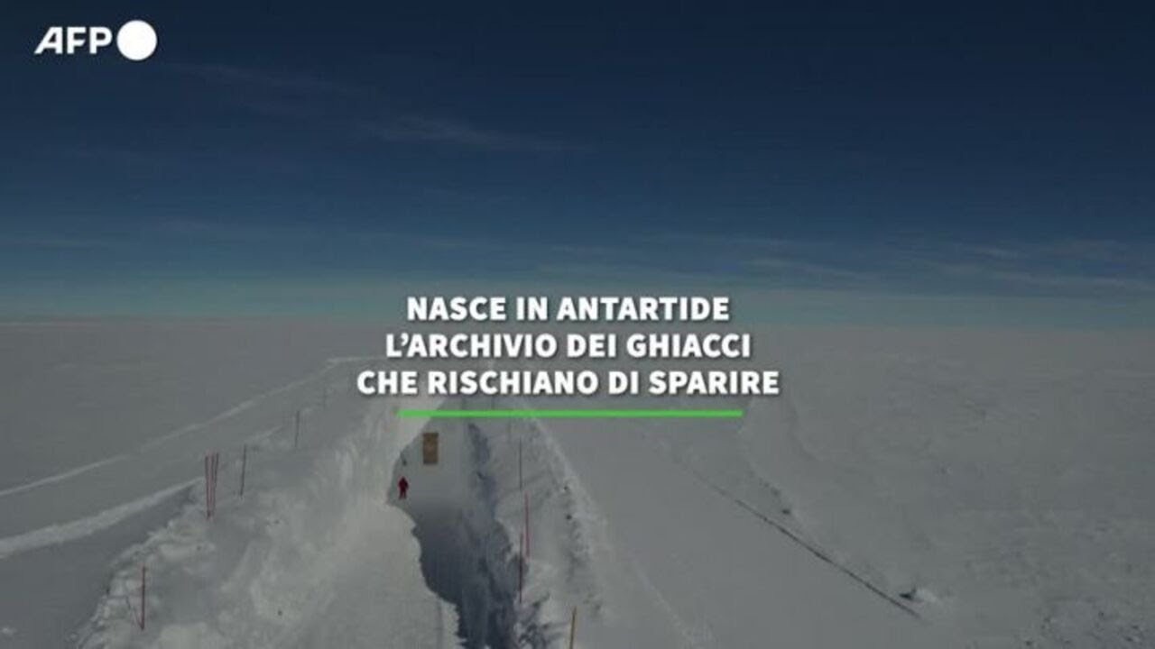 Nasce in Antartide l'archivio dei ghiacci che rischiano di sparire