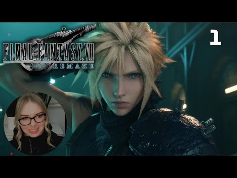 First Time Playing Final Fantasy VII Remake | Part 1 | Cloud is so sassy. I love him lol