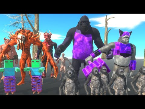 Primates + Goro and Ghor Nether Portal Defy Infernals + TNT Scourge + Zombies - ARBS