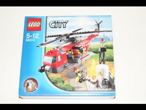 Vidéo LEGO City 60010 : L'hélicoptère des pompiers