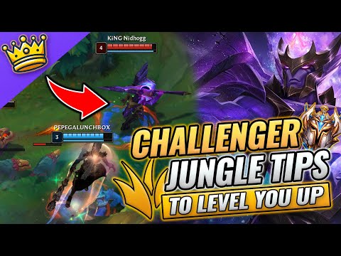 High Elo Jungle Gameplay & Commentary - Basic Principles for Beginner Junglers