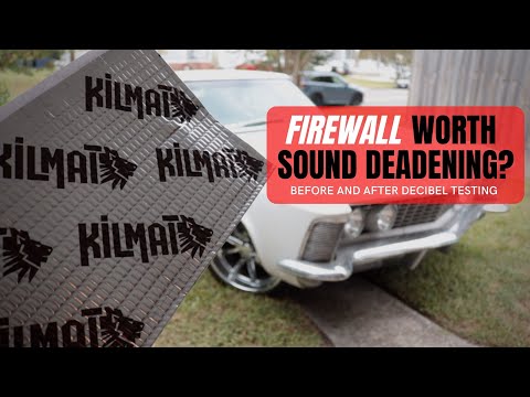 Is the Firewall Worth Sound Deadening? Before and After Decibel Testing