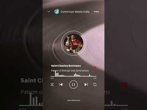 Saint Charles Borromeo Song | Shepherd of Milan | Patron of Bishops and Seminarians |Feast Day Nov 4