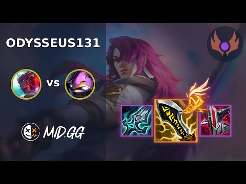 MID.GG: [ Odysseus131 ] Yone MID vs Kennen | EUW MASTER | LOL Season 2025
