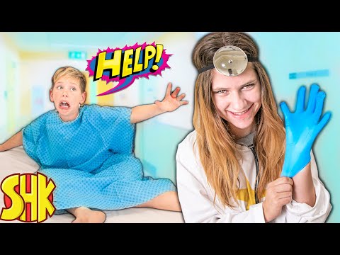 ESCAPE the HOSPITAL Challenge! Sister TRAPPED me in Hospital