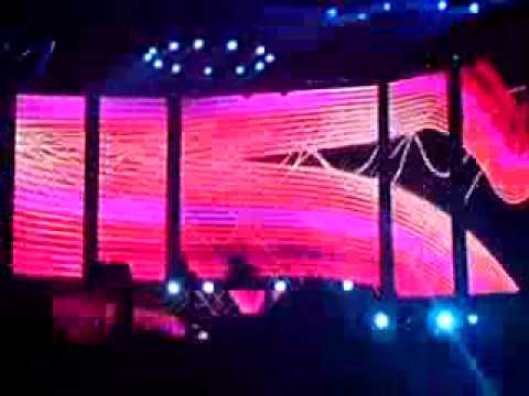 Editors - Papillon (Tiësto Remix) @ Liverpool Echo Arena 13/3/10