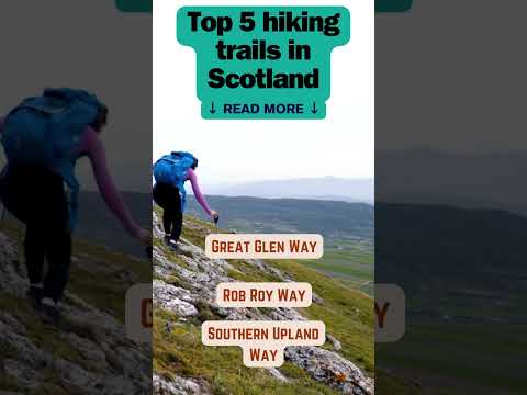 Top 5 hiking trails in Scotland || #hiking #hike #scotland #scottishhike #trails #walks