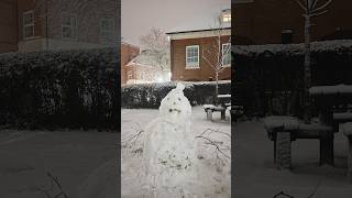 Snowstorm in the UK 🇬🇧 英国の吹雪❄️ 英國暴風雪 #英國 #落雪 #uk #snow
