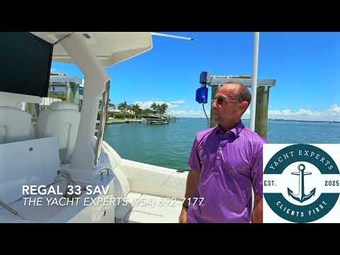 2024 Regal 33 SAV Video