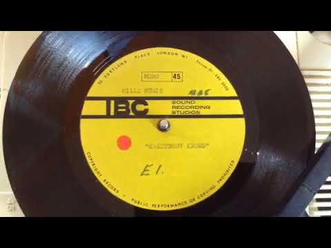 The Casuals “Everybody Know” B/w “My Name Is Love" 1969 UK Unreleased Demos only Acetate, Psych, Mod