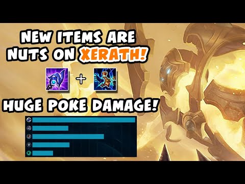 XERATH DAMAGE IS NUTS WITH THE NEW ITEMS! - VICKSY | League of Legends
