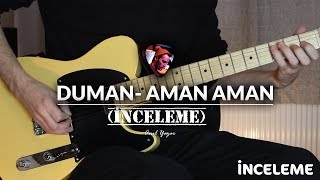 Duman - Aman Aman Nasıl Çalınır? (Ritim ve solo aynı anda)