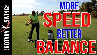 Boost Your Golf Swing Speed and Balance with This Drill