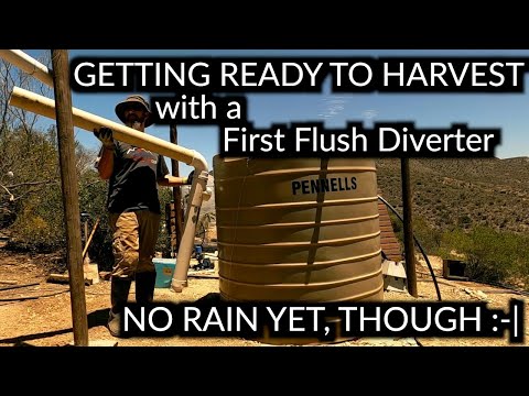 Rainwater Harvesting, First Flush Diverter & The Gift of Soil