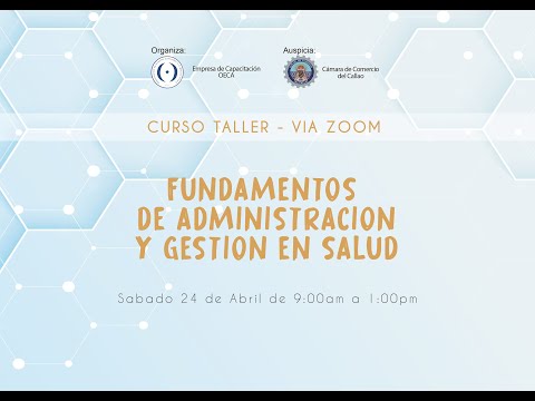 Fundamento en Administración y Gestión en Salud - PARTE I