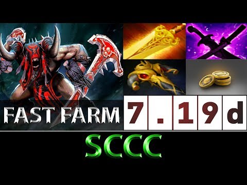 宋淳 Sccc [Bloodseeker] Fast Farm For Sure ► Dota 2 7.19d