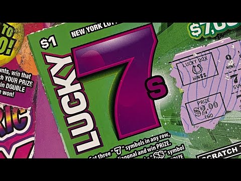 Lucky 7 NY Scratch off (set of 10) - NY Lottery