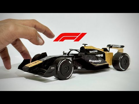 DIY F1 - Making hyper realistic Formula One car using paper