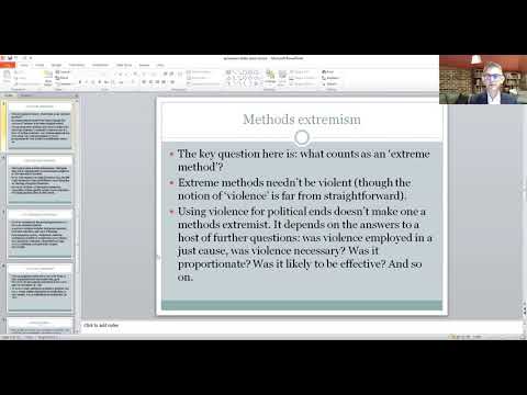 Book Symposium Extremism: A Philosophical Analysis – Quassim Cassam