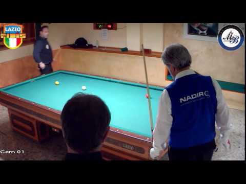 Pichetti vs Sisti 2 Cat - 3ªProva Camp.Regionale - CSB Martino's Billiards(LT) 1/2Apr2017