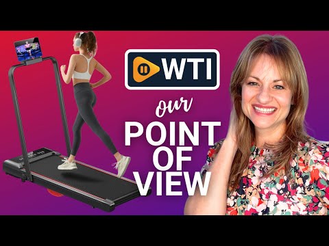 CURSOR FITNESS 2-in-1 Under Desk Treadmill - WTI product video review