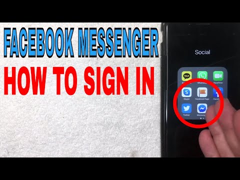Sign up messenger 
