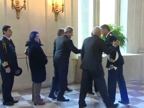 Mujica se reunió con el Rey Alberto II en el Castillo de Laeken.