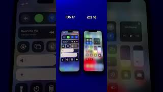 IOS 17 vs IOS16 😱🔥🔥 Control center iOS 17