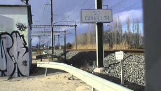 preview picture of video 'TGV à 320 KM/H au Sei de Cavaillon (France-Paca)'