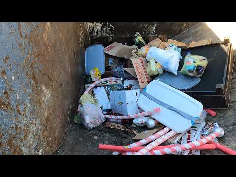 The Most Satisfying Trash Destruction You’ll See Today! Transfer Station ASMR