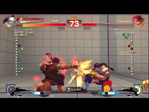 Doctor Claw74 (Vega) Vs. MarlinPie (Viper), MMS FatBoyFace (Evil Ryu)